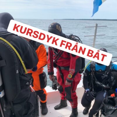 Kursdyk från Båt