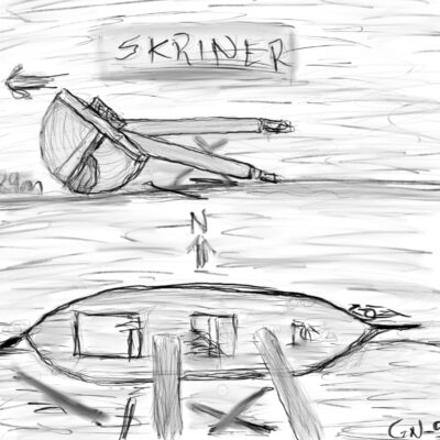 Skriner vrak 29m